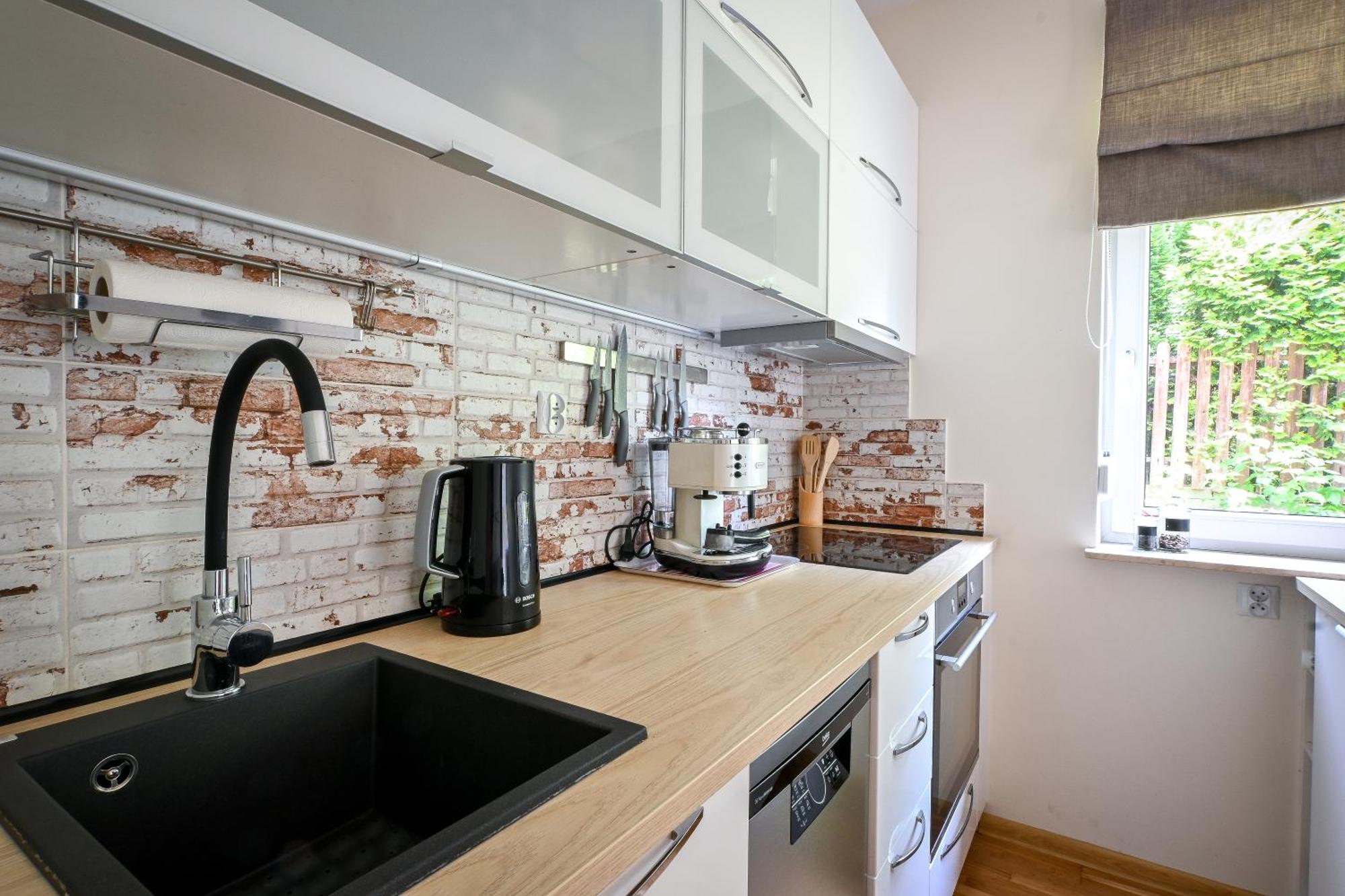 Malinowelove Aircon, 3 Rooms, Parking, Ogrod Krasków Exteriör bild